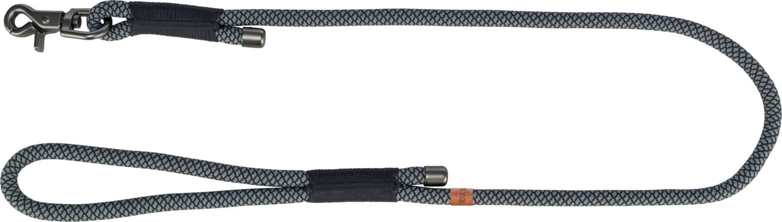 Trixie Soft Rope, smycz, dla psa,różne kolory, nylon, S–XL: 1.00 m/o 10 mm czarno/szara