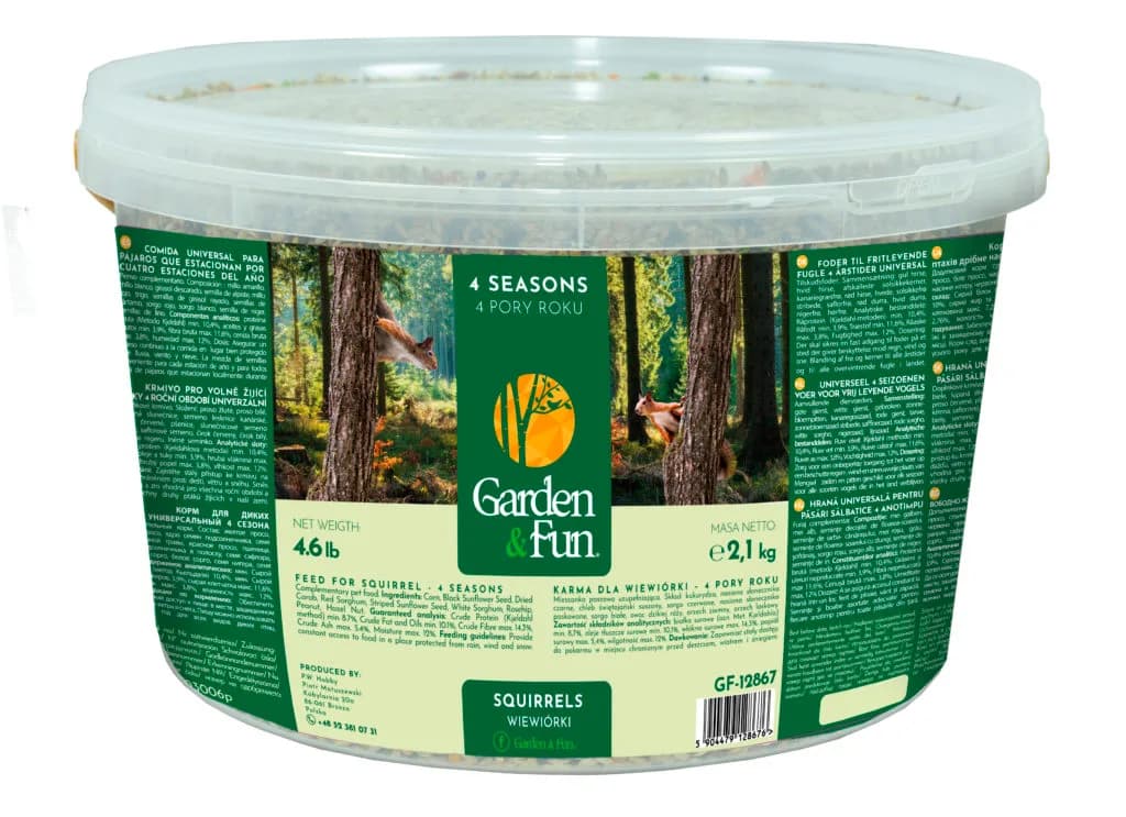 Garden&Fun Karma dla wiewiórek 4 PORY ROKU 2,1kg