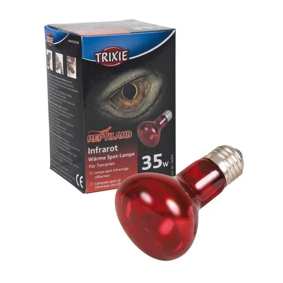 Punktowa lampa grzewcza, podczerwień 35 W, 50 W, 75 W, 100 W, 150 W 150 W