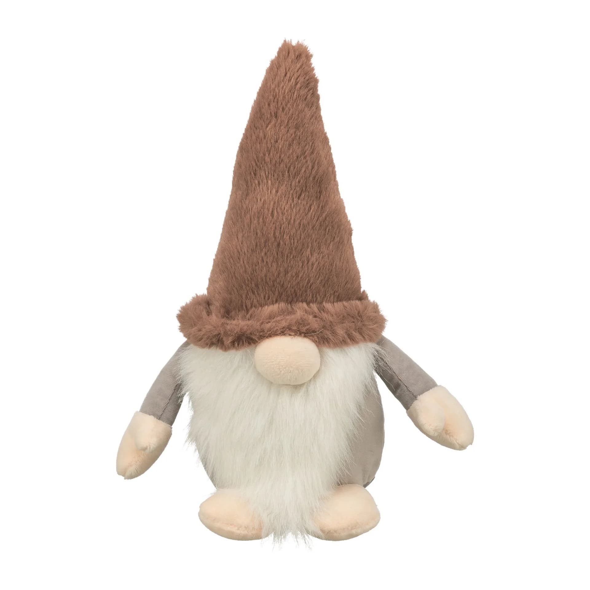 Trixie Xmas Gnom zabawka dla psa pluszowa z dźwiękiem 16 cm
