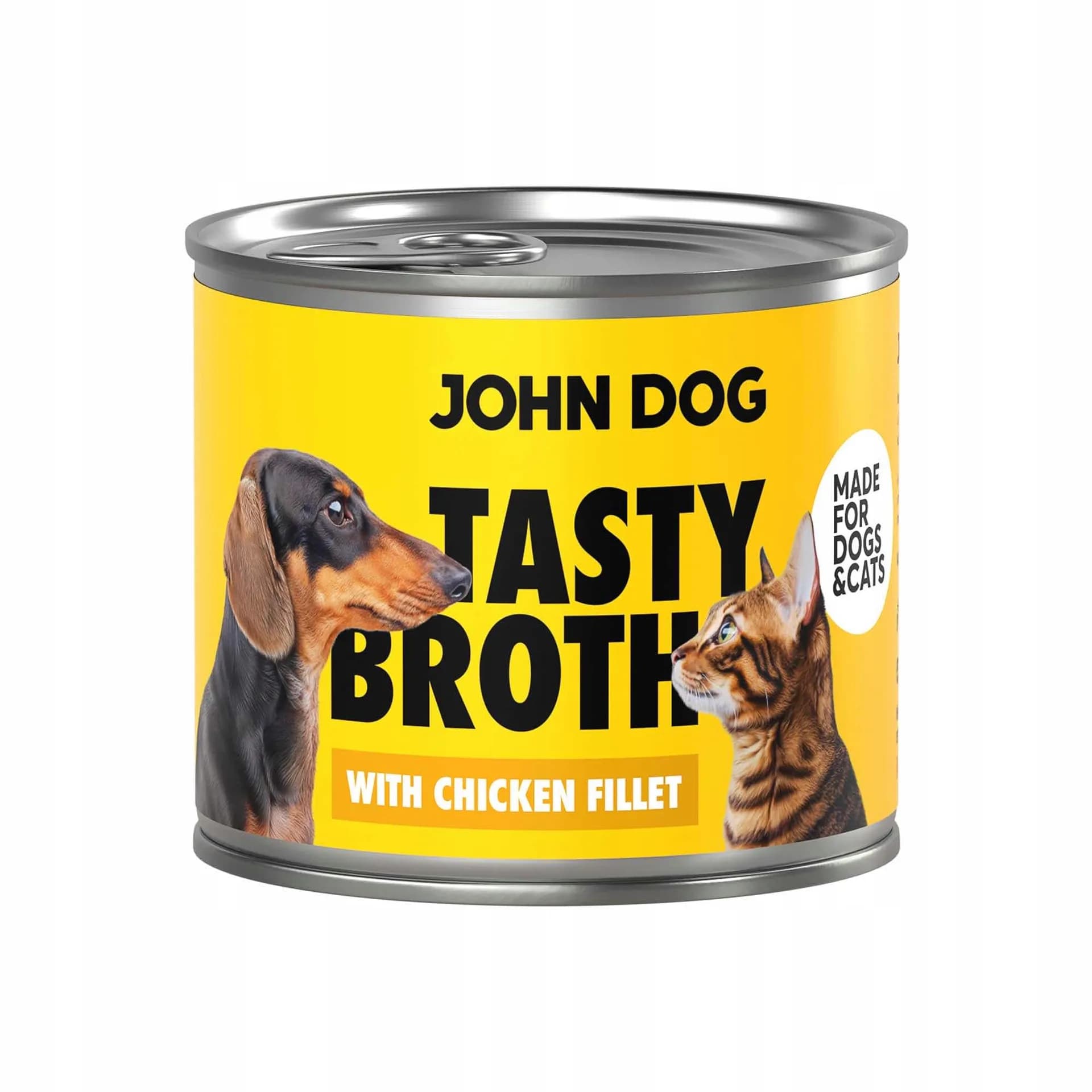 John Dog Tasty Broth karma mokra w formie bulionu z indykiem dla dorosłych psów i kotów 140 g