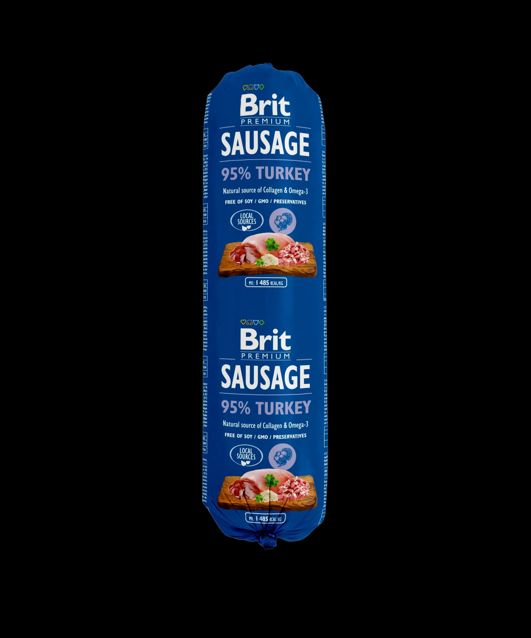 Brit Premium Sausage 95% Turkey kiełbasa dla psa z indykiem 800 g