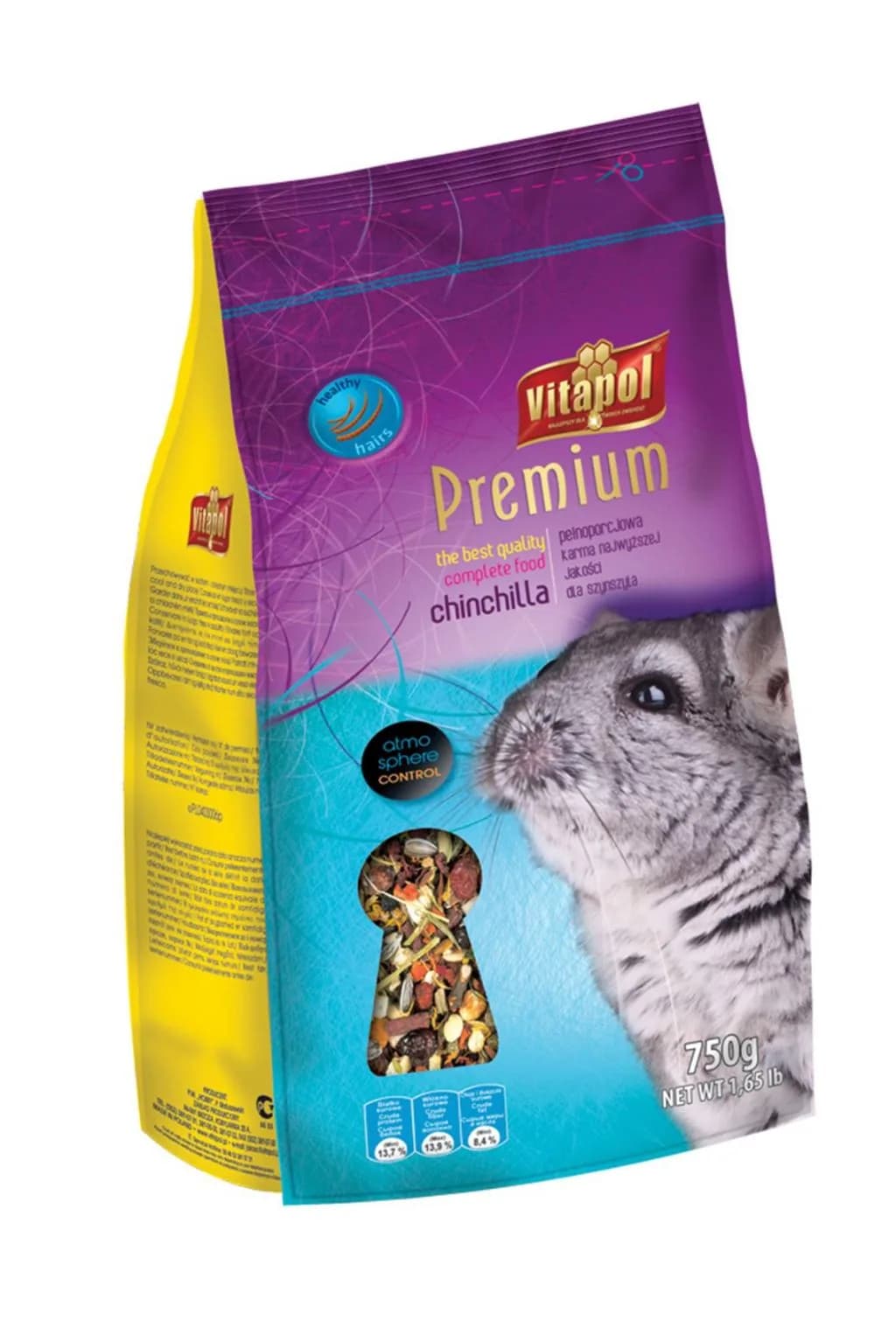 Vitapol Karma PREMIUM dla szynszyli 750 g