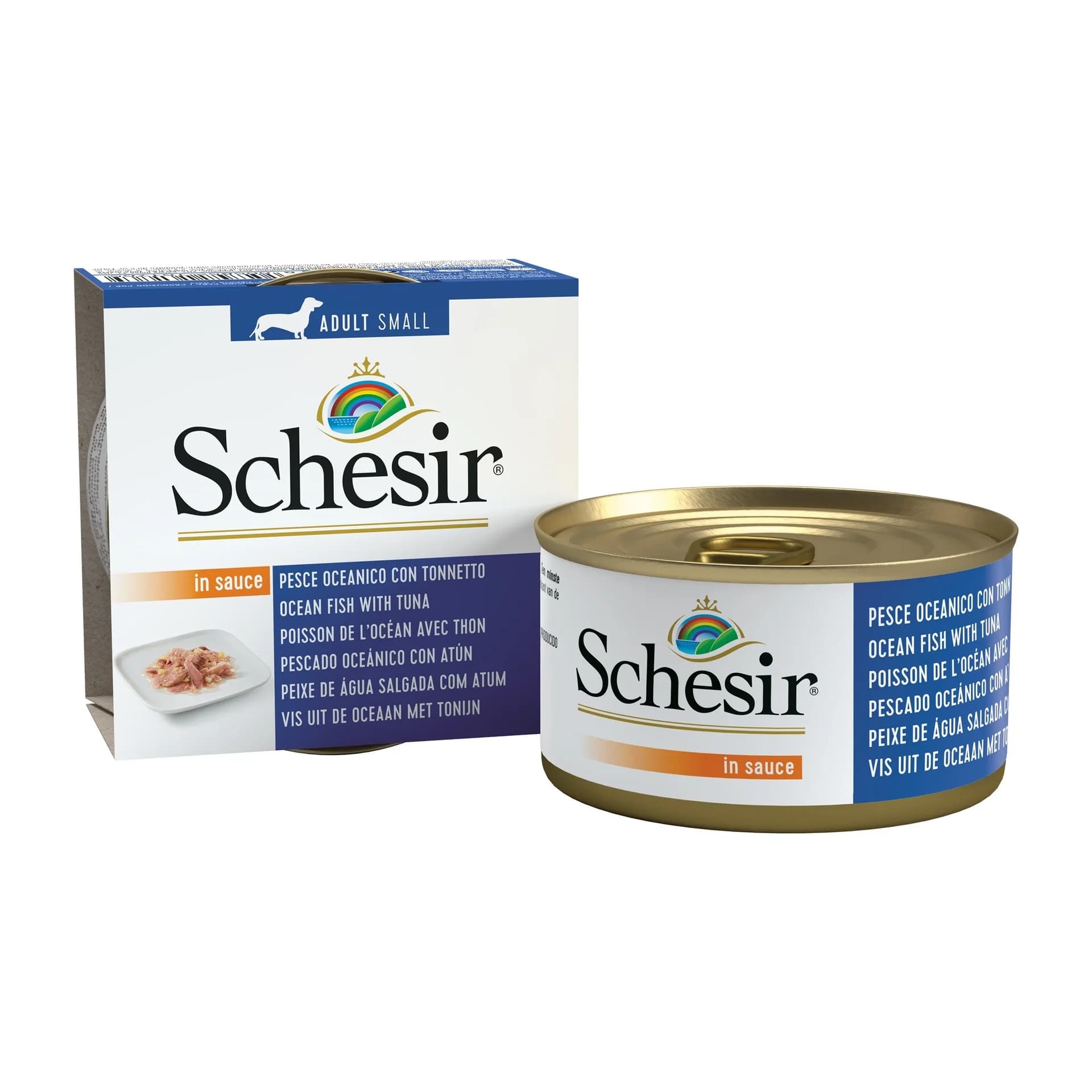 Schesir Karma mokra dla psa ryby oceaniczne tuńczyk 85 g