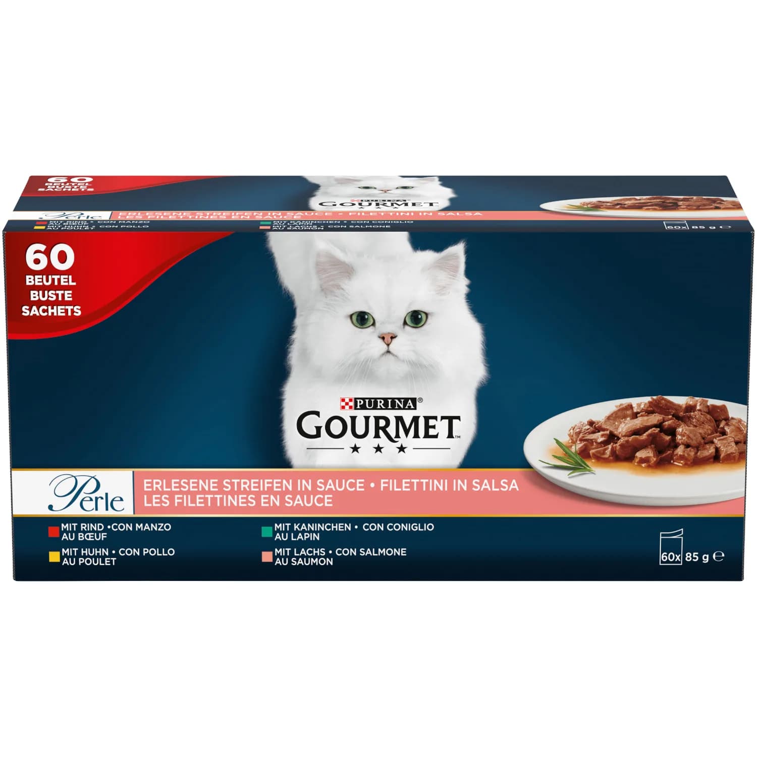 Purina Gourmet Perle Mix Pack 60 × 85 g