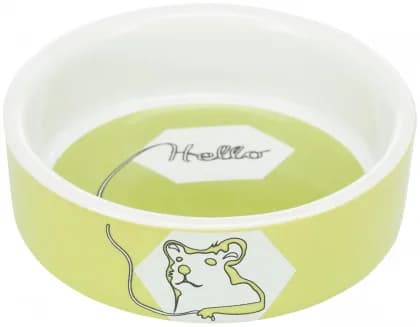 Trixie, miska dla chomika ceramiczna, 90 ml/ø 8 cm z nadrukiem