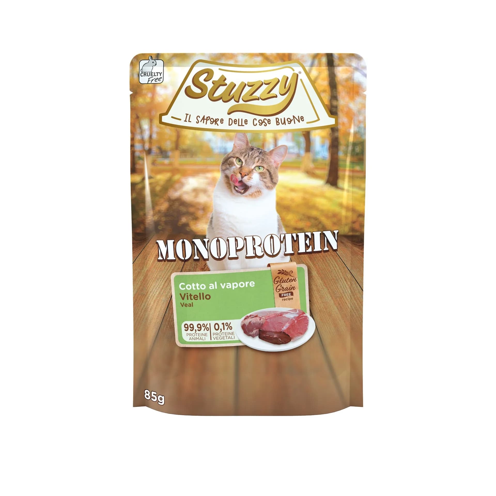 Stuzzy Monoprotein karma mokra dla kota świeża cielęcina 85 g