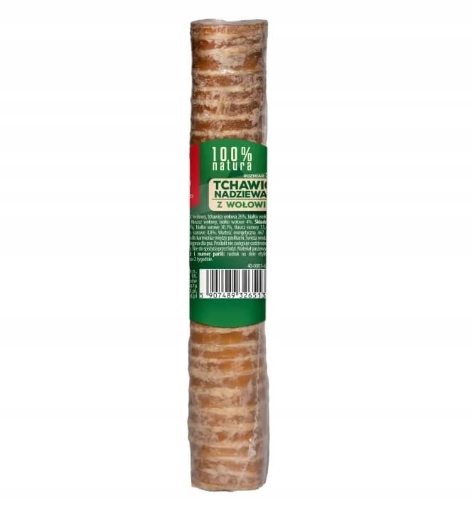 Maced Przysmak dla Psa Tchawica Duża Nadziewana Wołowiną 120 g/150 g