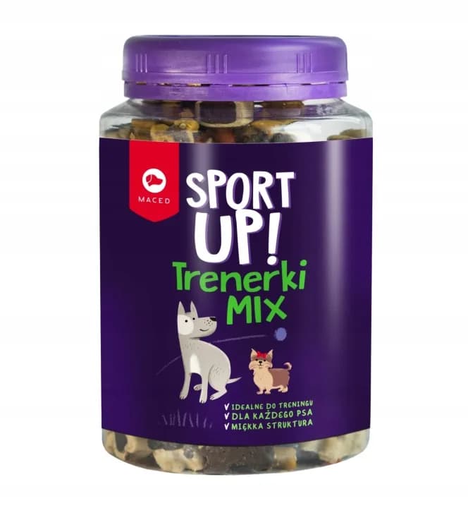 MACED Przysmaki Treningowe dla Psów SPORT UP! Trenerki Mix 300 g/1 kg
