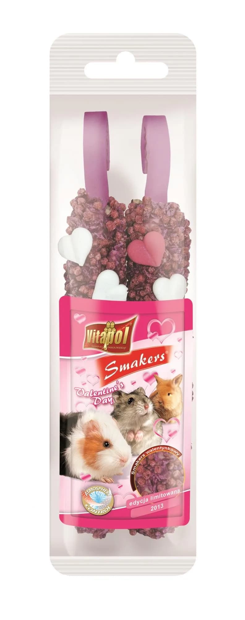 Vitapol Smakers walentynkowy dla gryzoni i królika 90 g