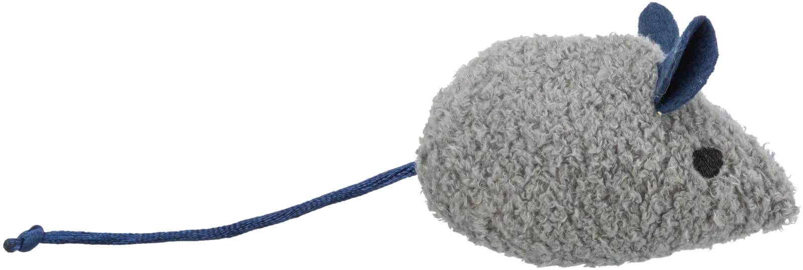 Trixie Zestaw myszek, dla kota, plusz, 7 cm, z kocimiętką, 70 szt/OPAK