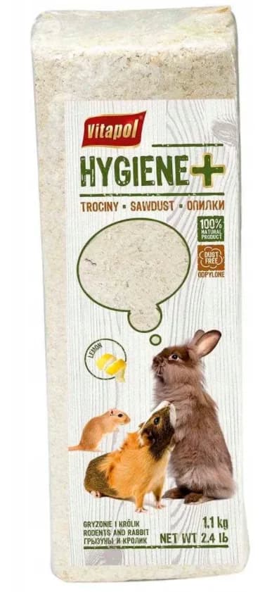 Vitapol Ściółka zapachowa dla gryzoni i królika 1,1 kg - różne zapachy Cytrynowy