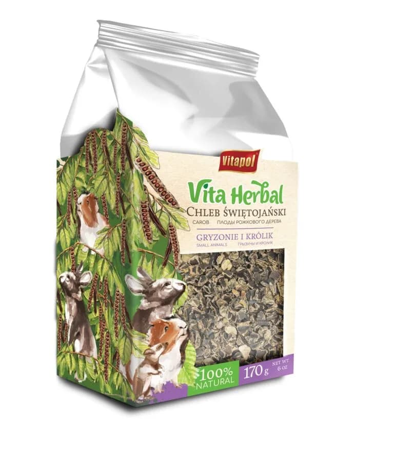 Vitapol Vita Herbal Chleb świetojański dla gryzoni i królika 170 g
