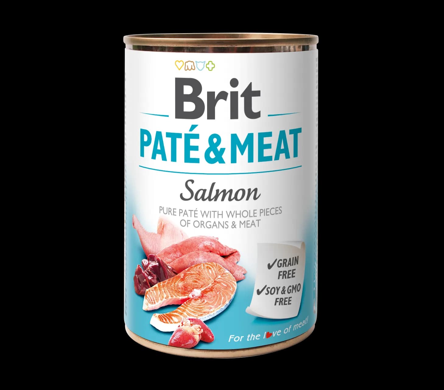 Brit Pate & Meat Salmon mokra karma dla psa z łososiem