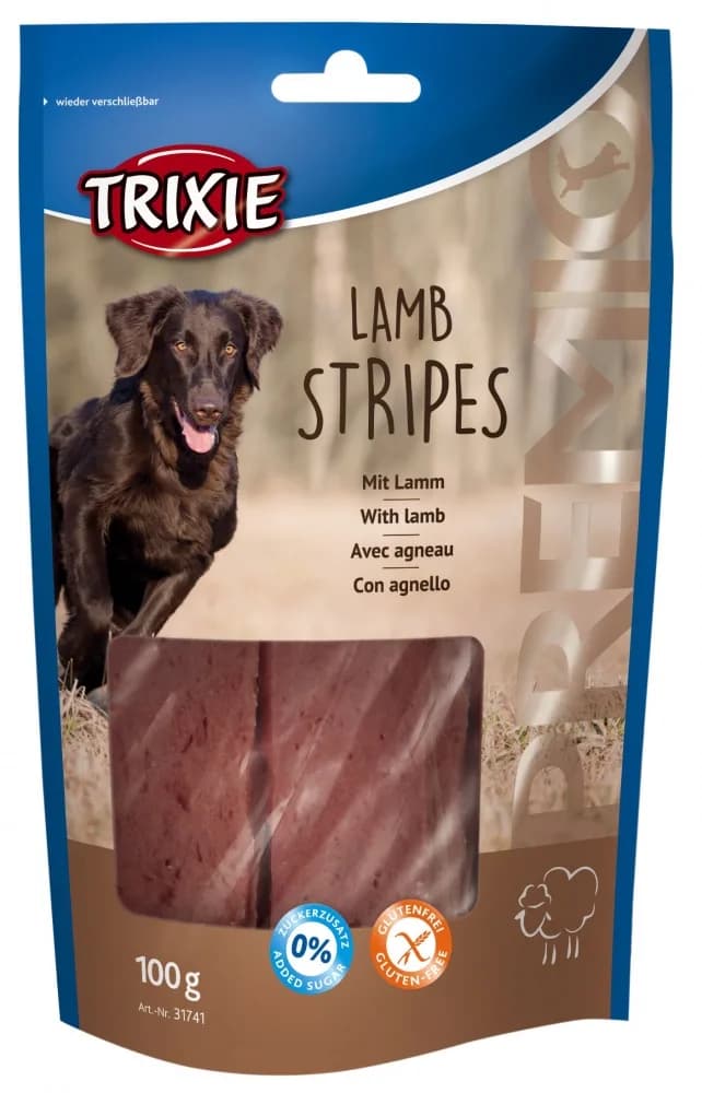 Trixie paski z jagnięciną PREMIO - 100 g