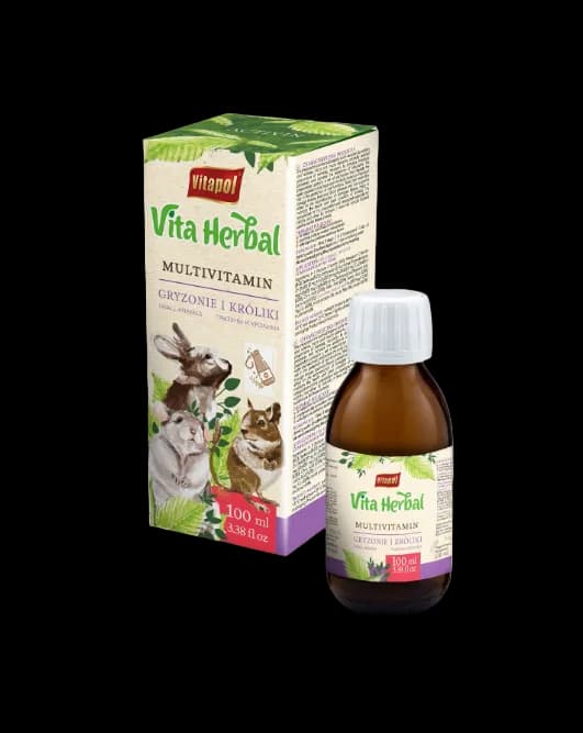 VITAPOL Vita Herbal dla gryzoni i królika 100 ml