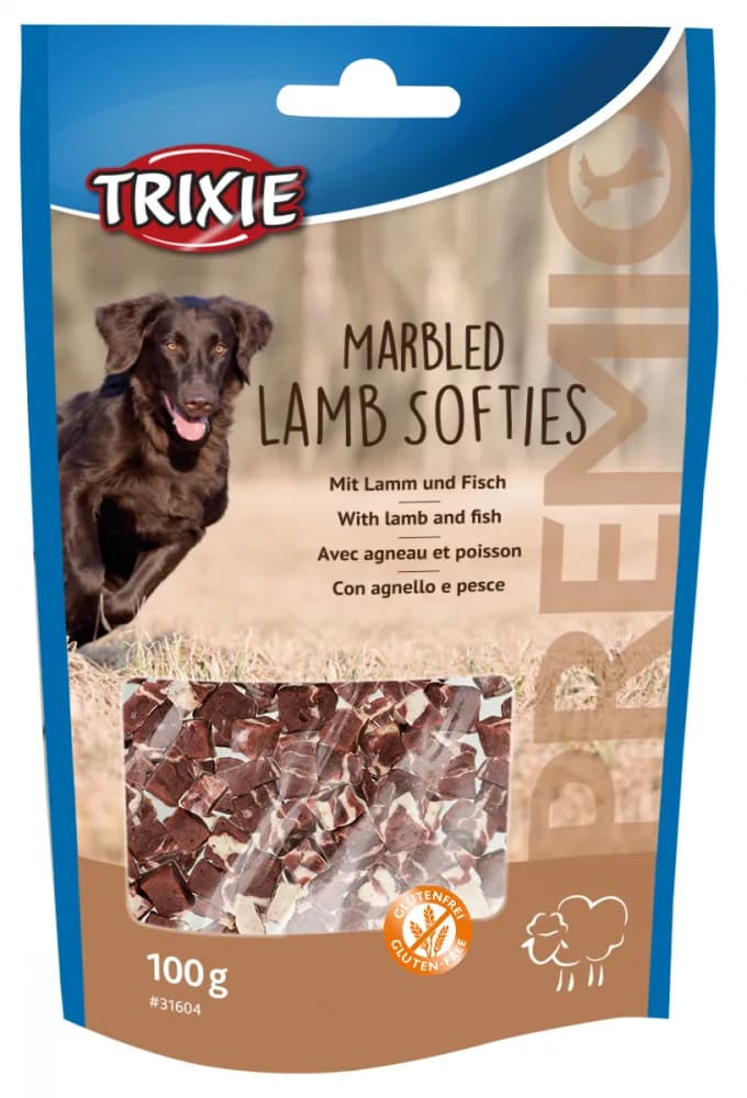 Trixie PREMIO Marbled Lamb Softies, przysmak z jagnięciny, 100 g
