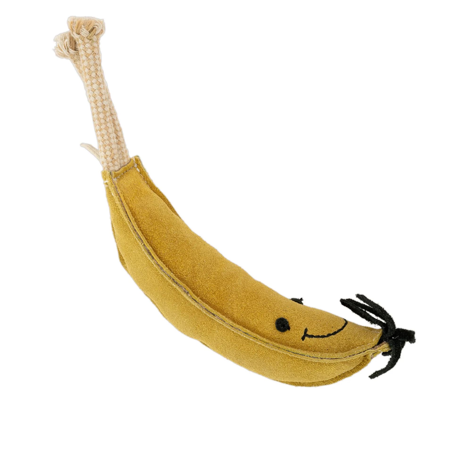 Zabawka dla psa banan skórzany 26cmx20 mm