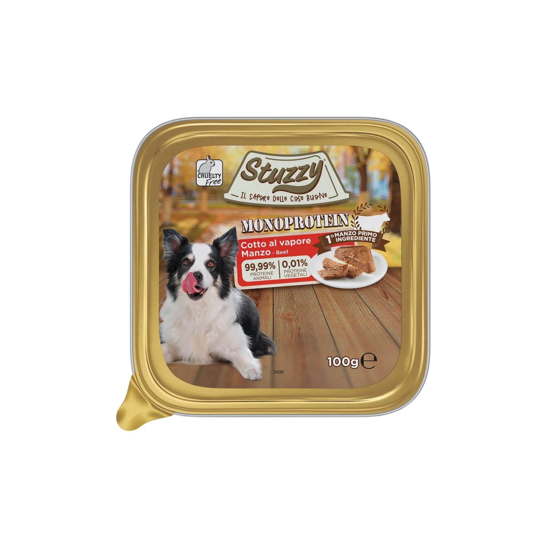 Stuzzy Monoprotein karma mokra dla psa o smaku wołowiny 100 g