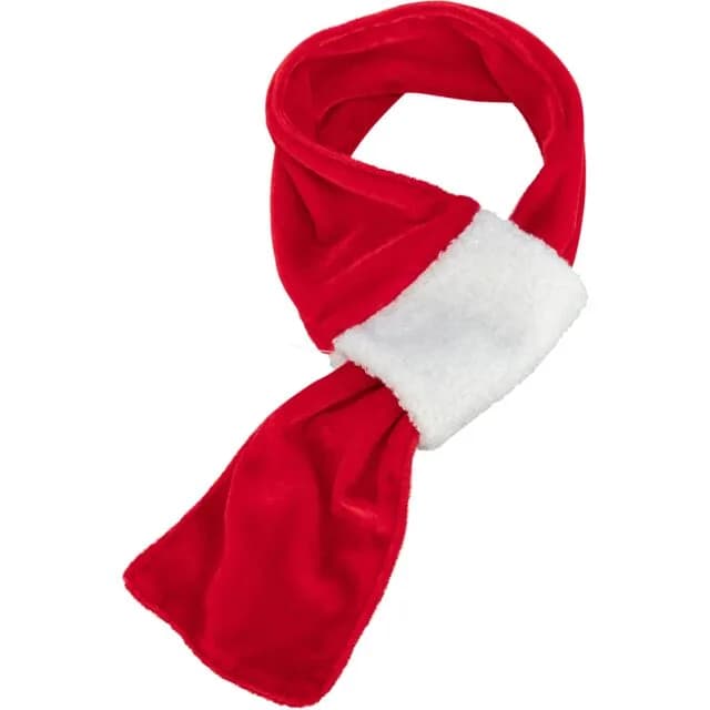 Trixie Xmas Szalik dla psa biało/czerwony