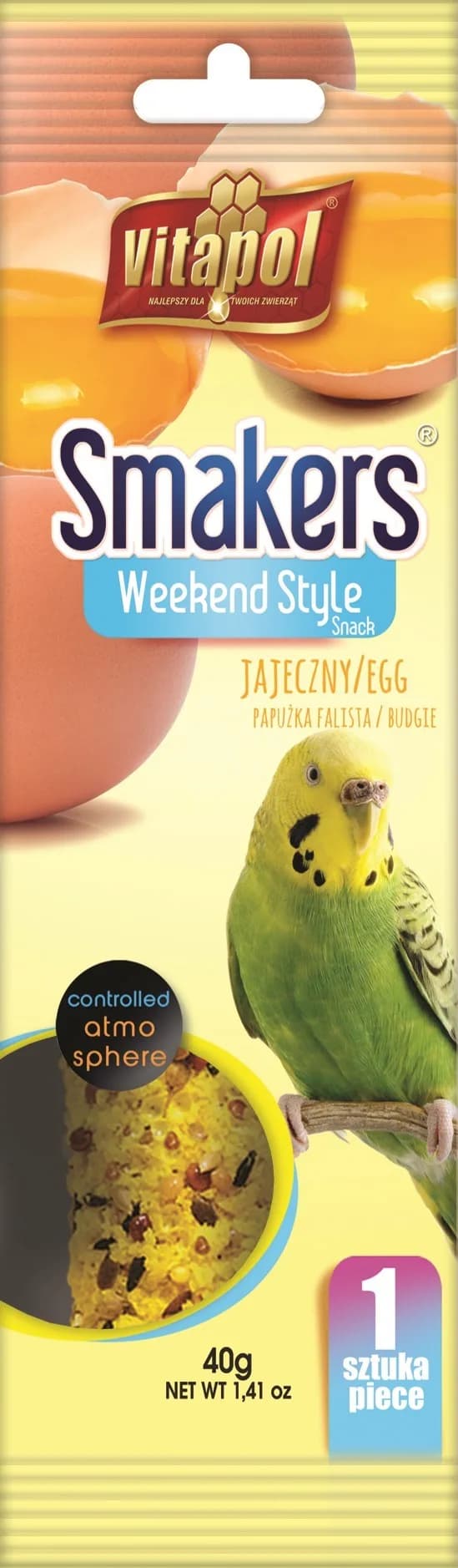 Vitapol Smakers WEEKEND STYLE dla papużki falistej - różne smaki Owocowy