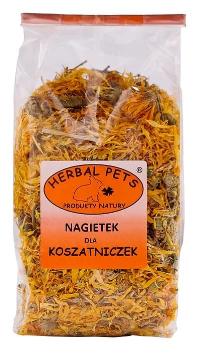 Nagietek 100g - uzupełniająca karma dla koszatniczki Herbal Pets