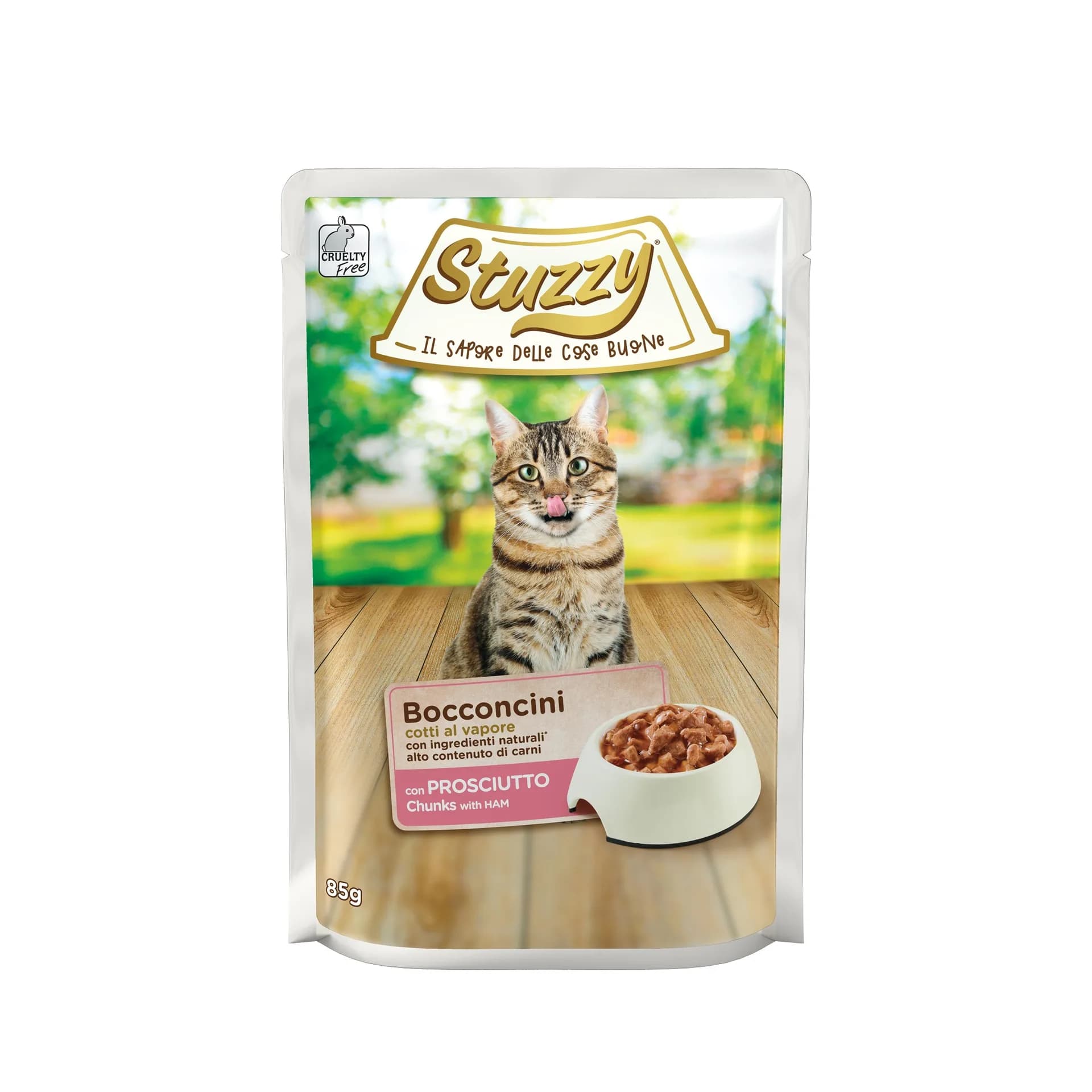 Stuzzy Bocconcini karma mokra dla kota szynka w sosie 85 g