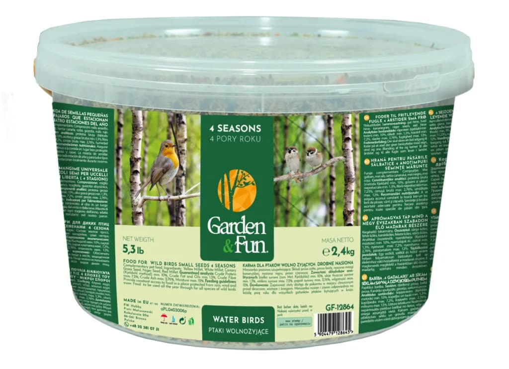Garden&Fun Drobne nasiona dla ptaków wolno żyjących 2,4 kg