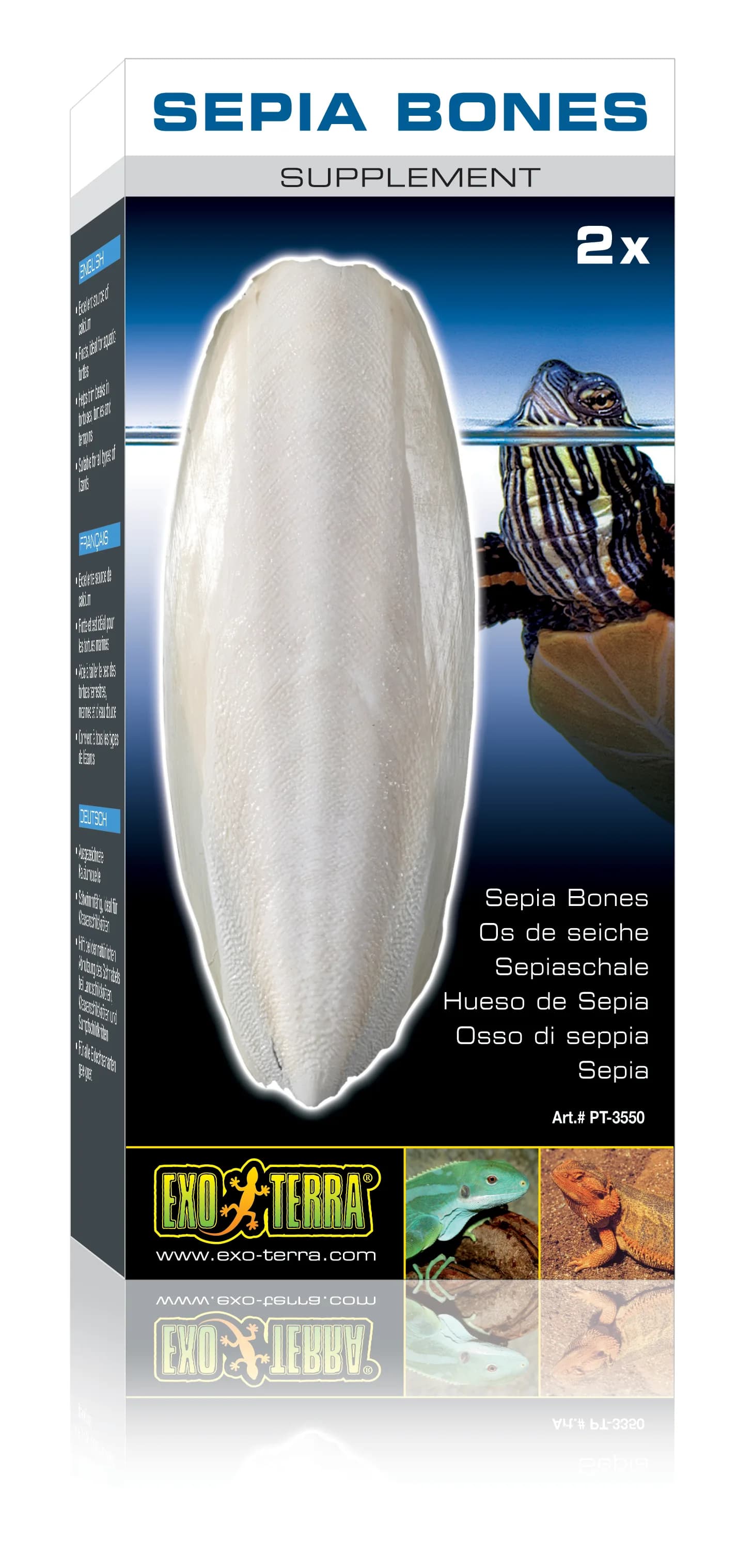 Hagen Kość sepia dla żółwia