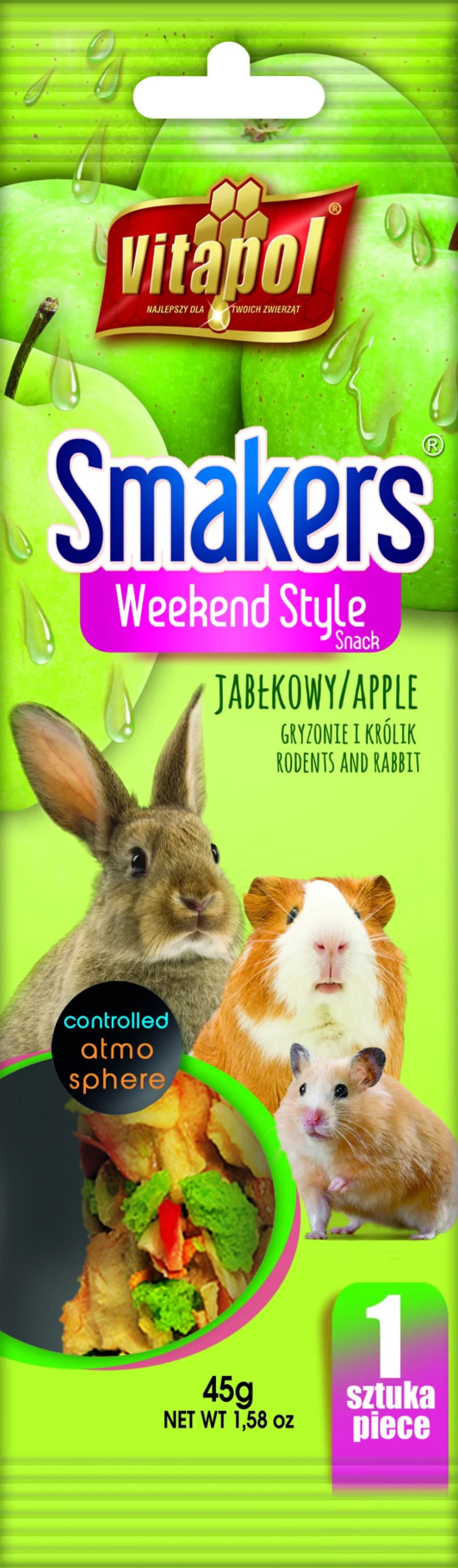 Vitapol Smakers WEEKEND STYLE dla gryzoni i królika - różne smaki Owocowy