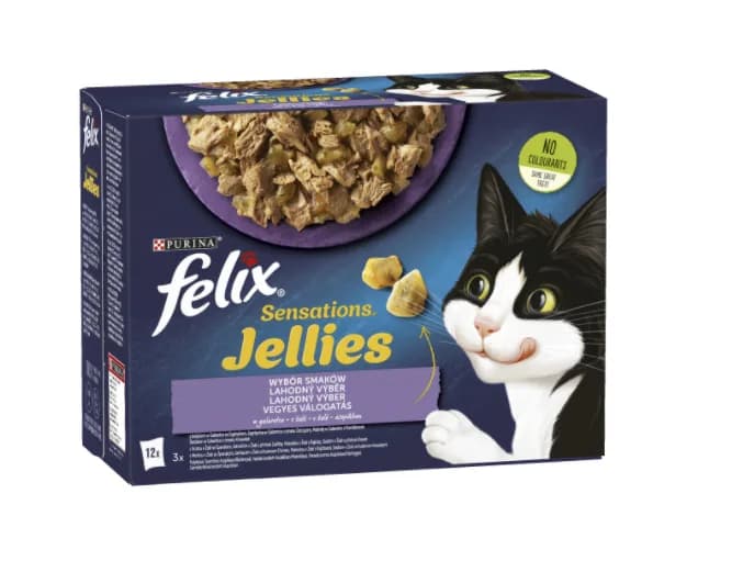 FELIX Sensations Saszetki dla kota Mix 12 × 85 g