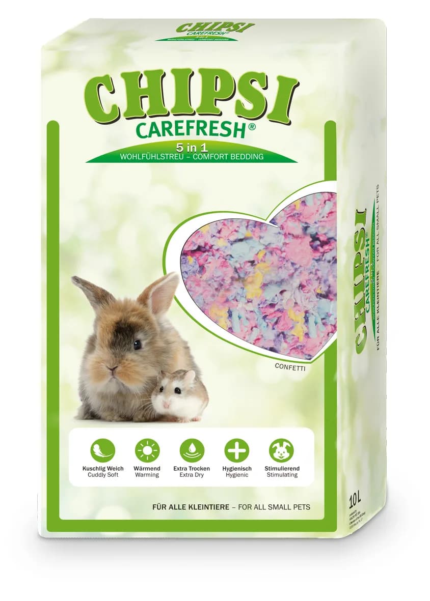 Chipsi Podściółka CareFresh Confetti dla gryzoni - różna pojemność 10 l