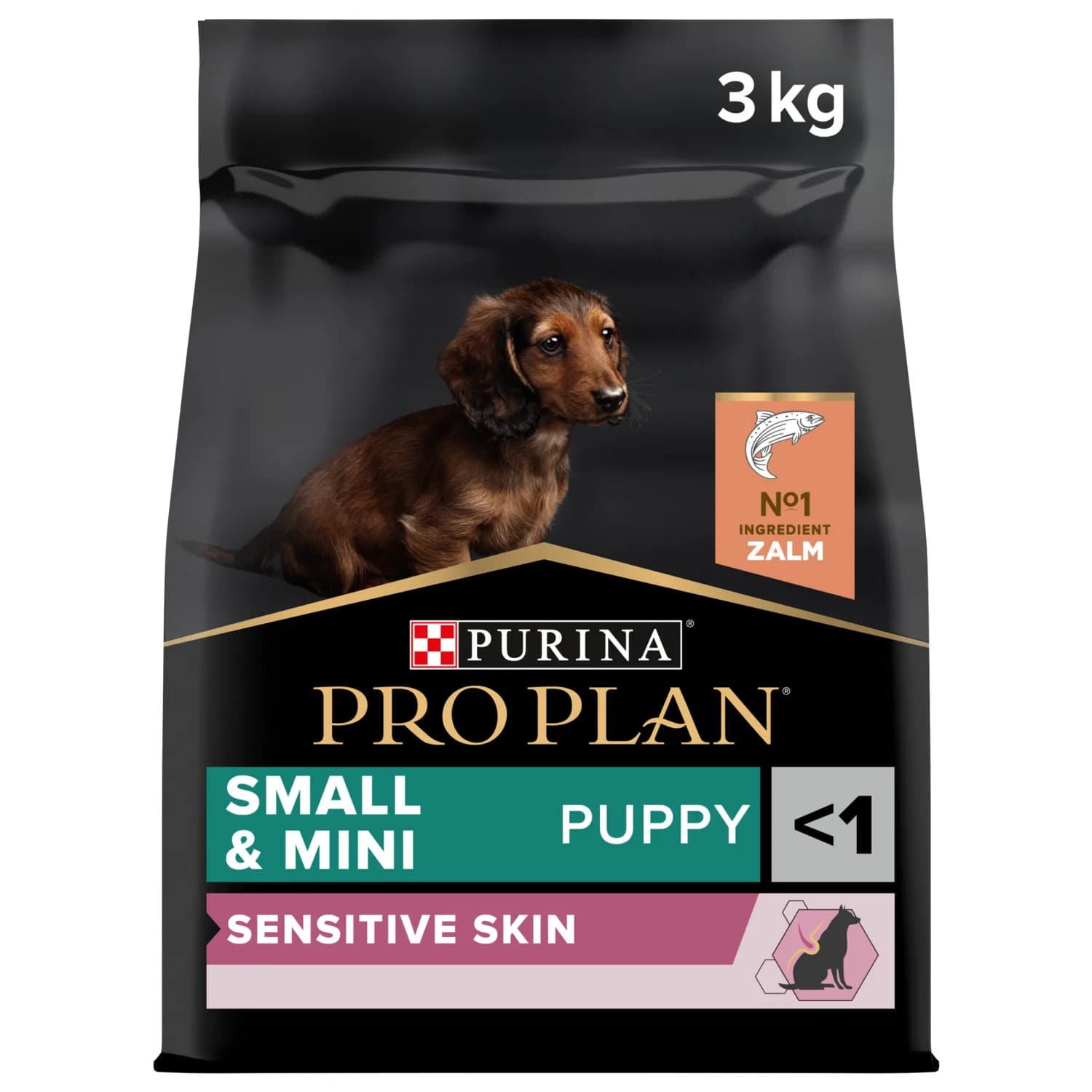 PURINA PRO PLAN SMALL & MINI PUPPY SENSITIVE SKIN Łosoś 3 kg