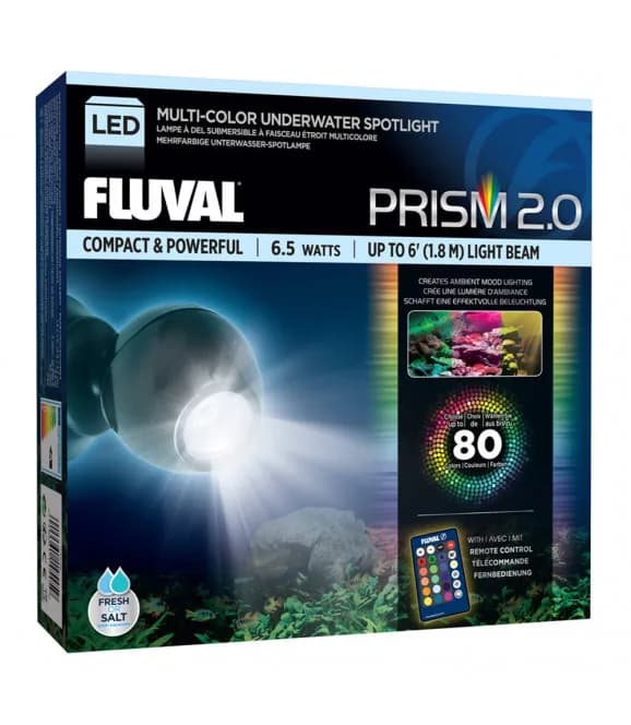 Hagen, oświetlenie podwodne Fluval Prism LED Spot Light, 6.5W RGB