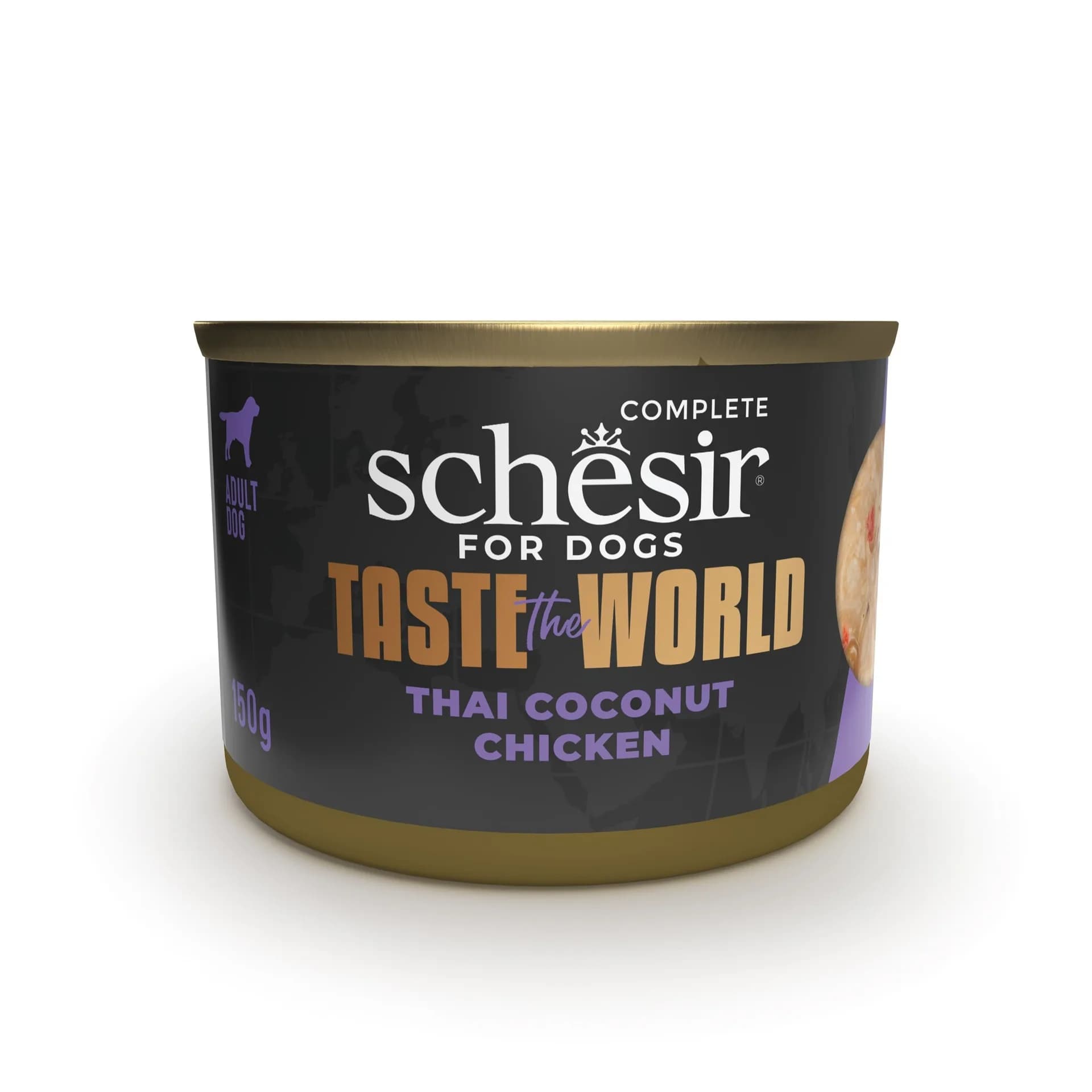 Schesir Taste the world karma mokra dla psa tajski kurczak 150 g