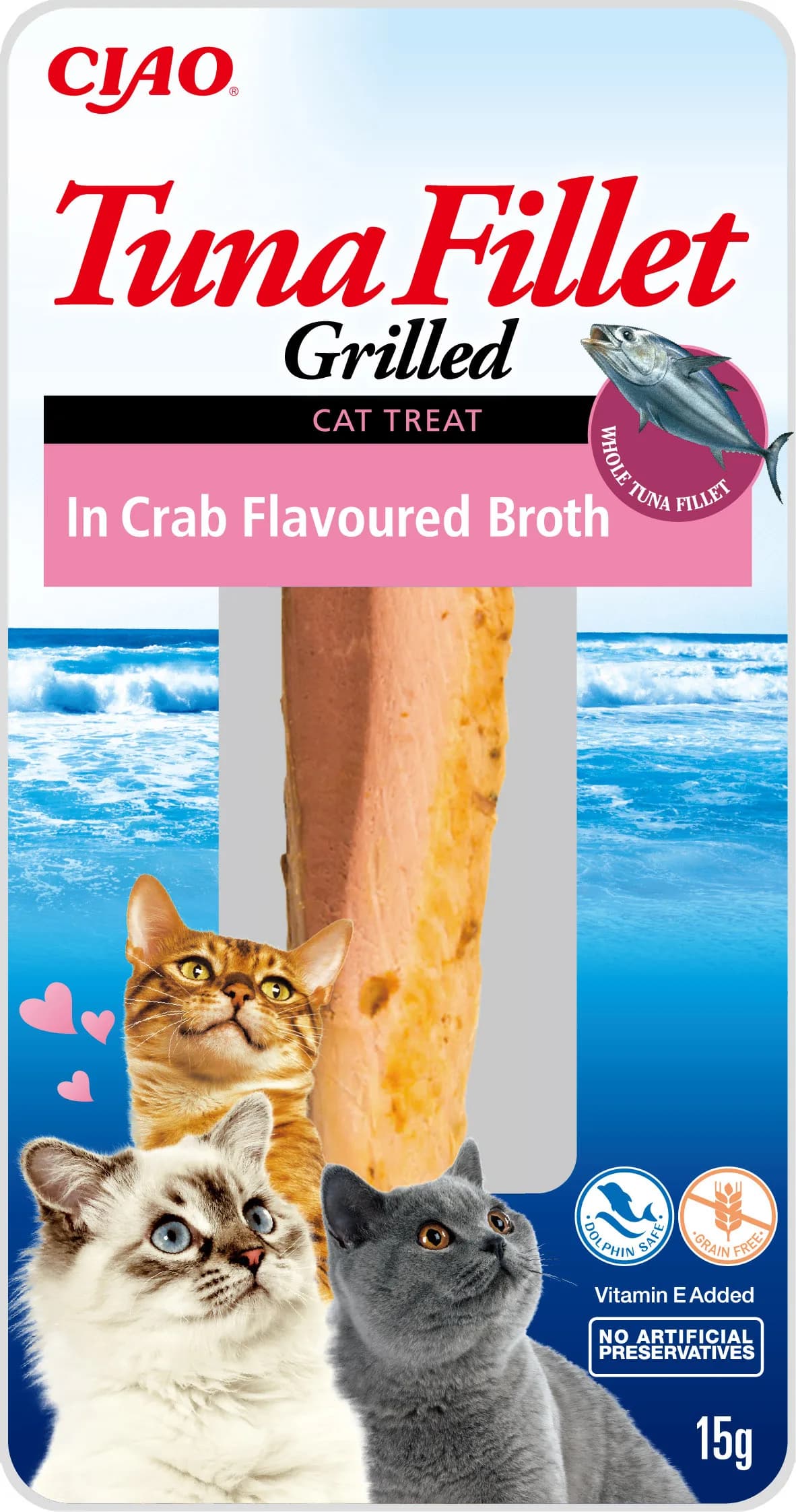 INABA CAT TUNA FILLET EXTRA TENDER IN TUNA 15 g