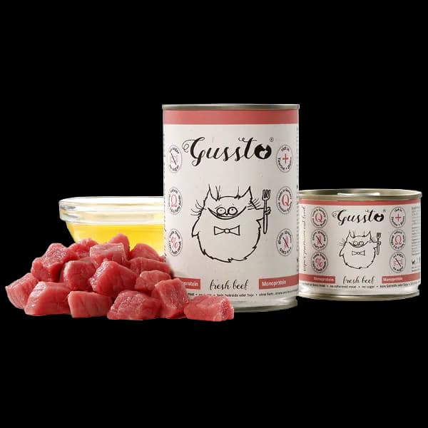 Gussto Cat puszka - Fresh Beef dla kota