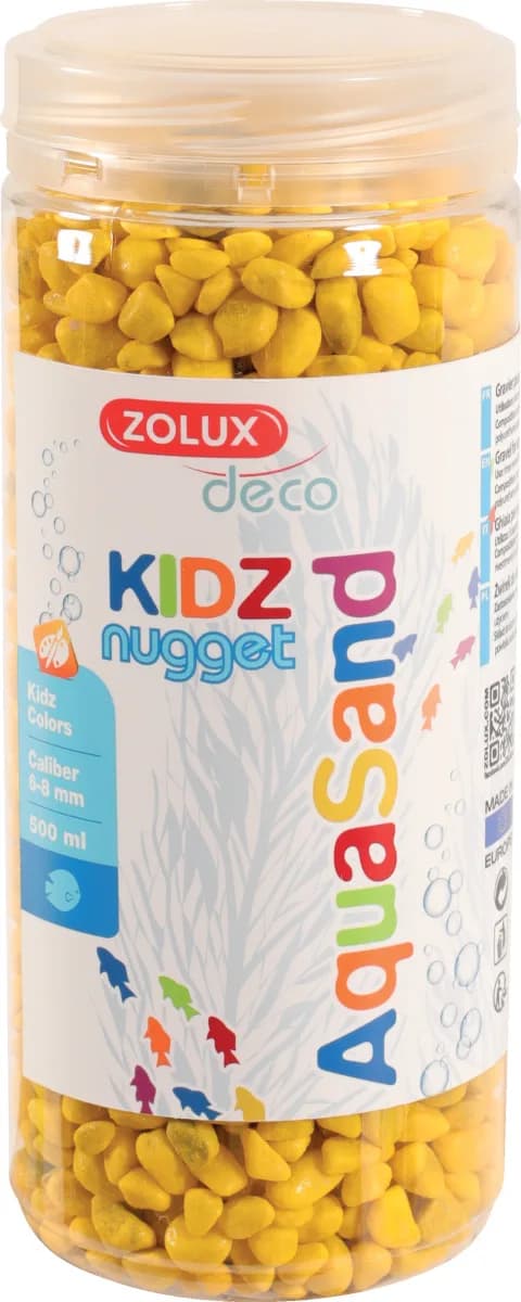 ZOLUX Aquasand podłoże dekoracyjne do akwarium KIDZ Nugget 500 ml