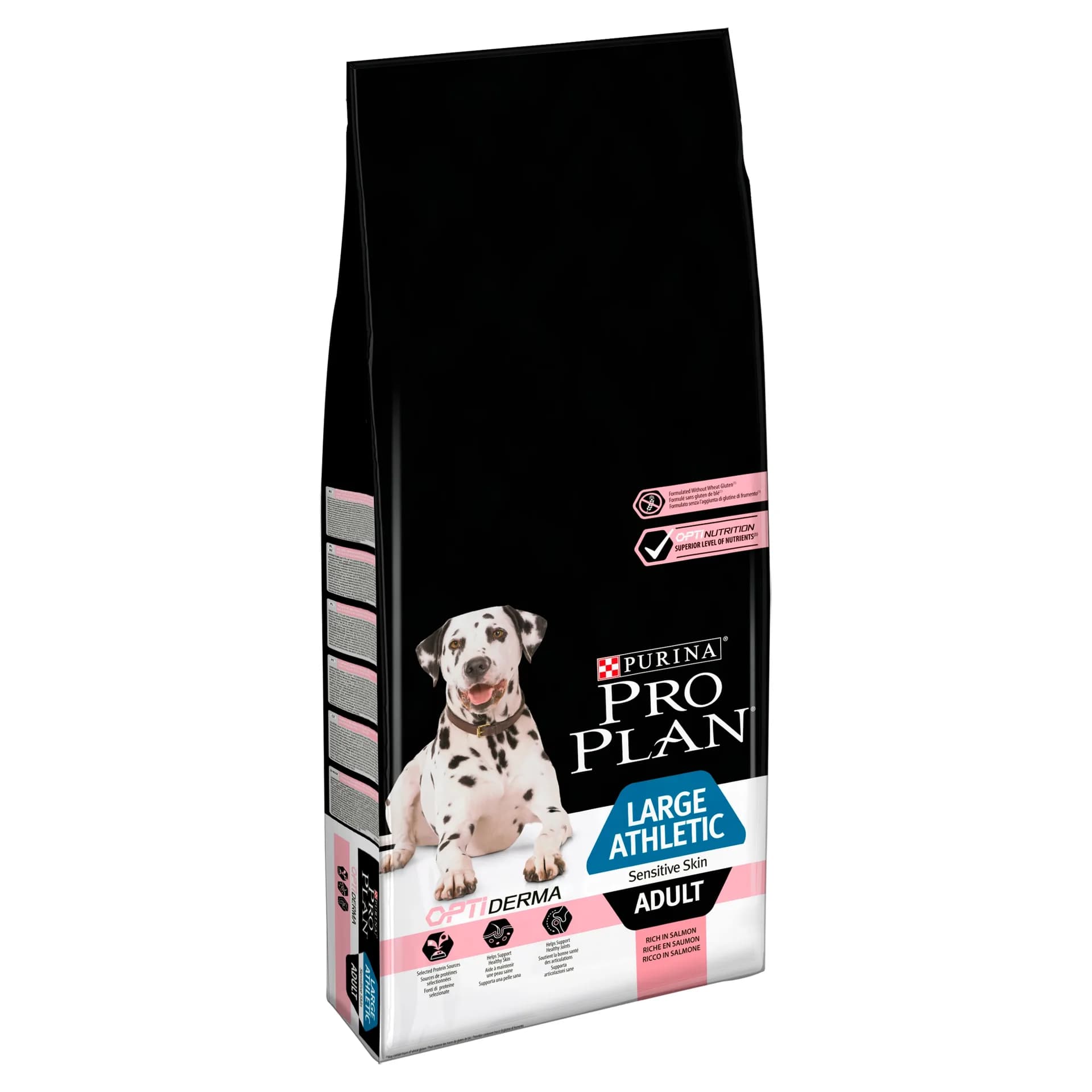 Purina PRO PLAN Large Athletic Adult Sensitive Skin OPTI DERMA Łosoś 14 kg 14 kg