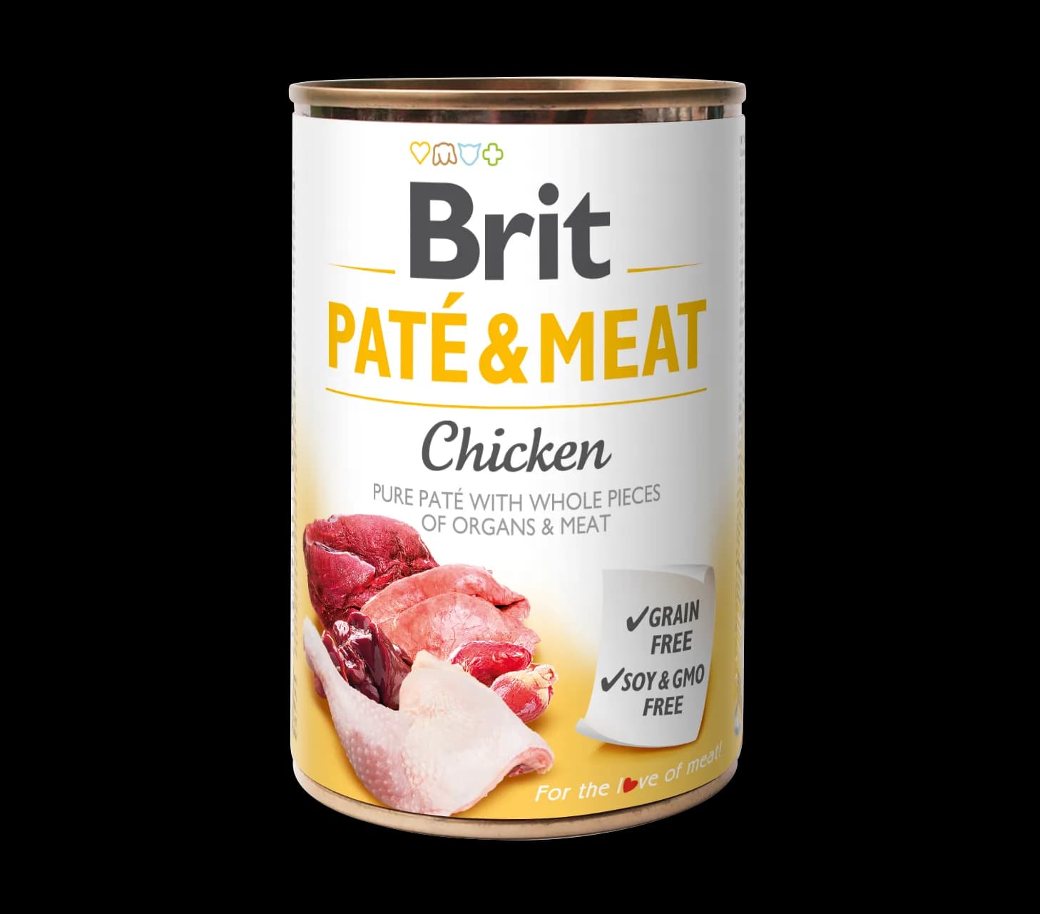 Brit Pate & Meat Chicken mokra karma dla psa z kurczakiem