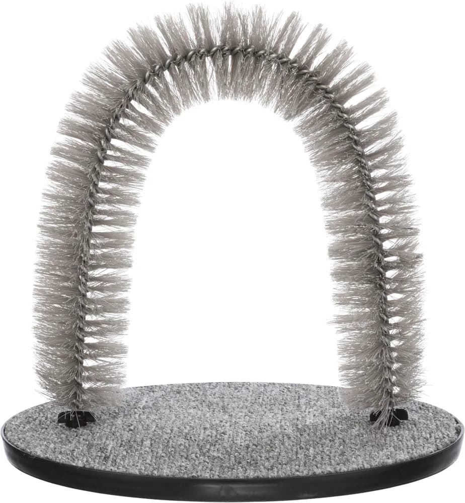 Trixie Szczotka dla kotów Fur Care Arch szara 36 × 33 cm
