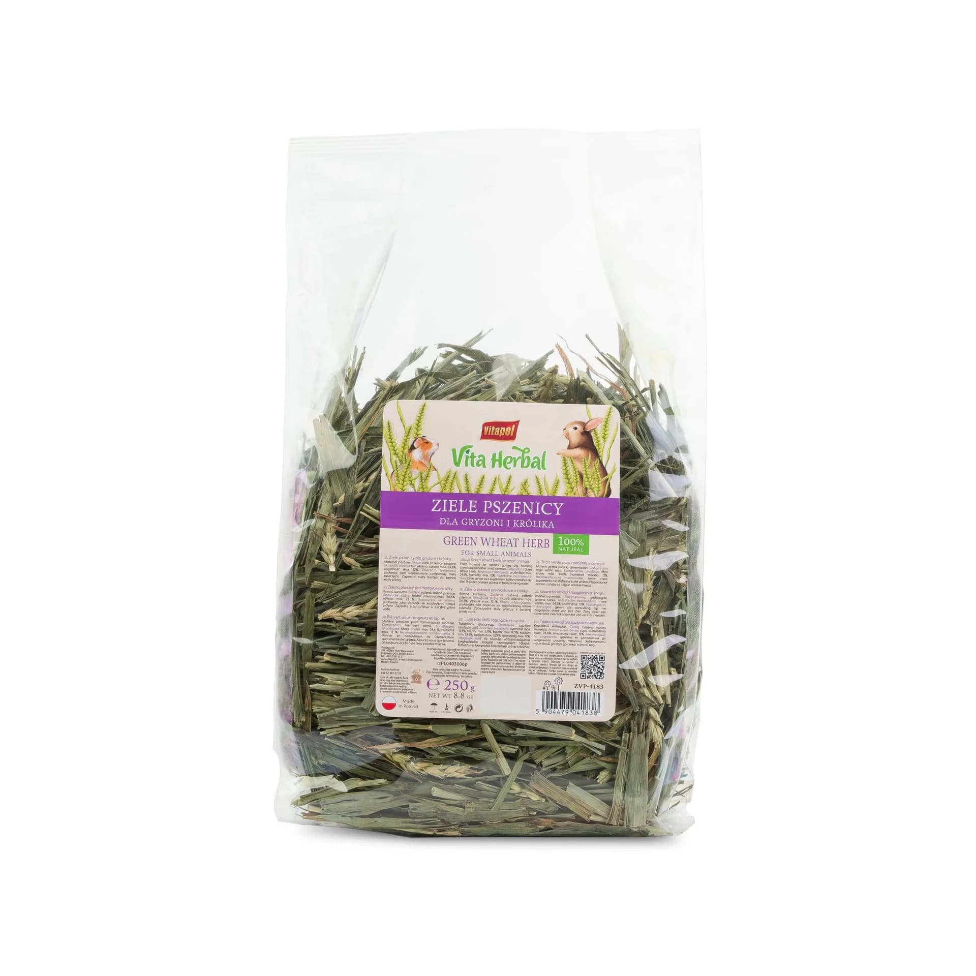 Vita Herbal Ziele pszenicy dla gryzoni i królika 250 g