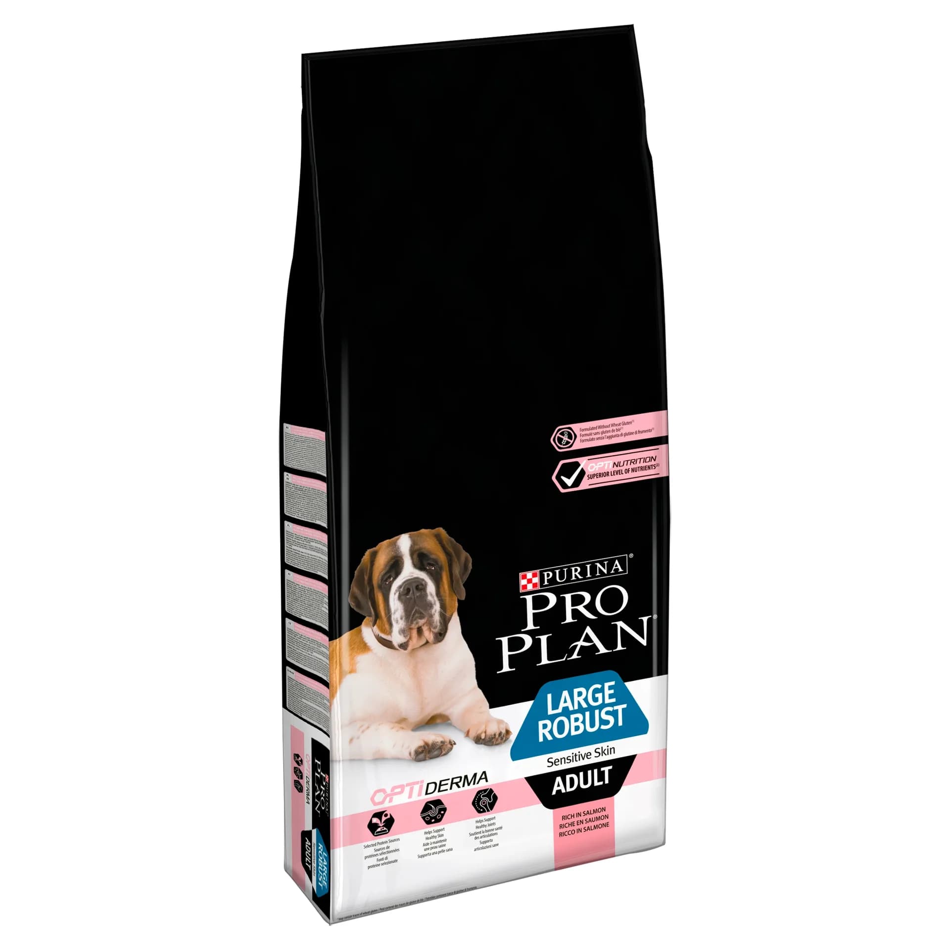 Purina PRO PLAN Large Robust Adult Sensitive Skin OPTI DERMA Łosoś 14 kg