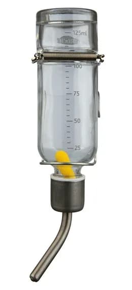 Poidełko szklane dla gryzoni 125 ml