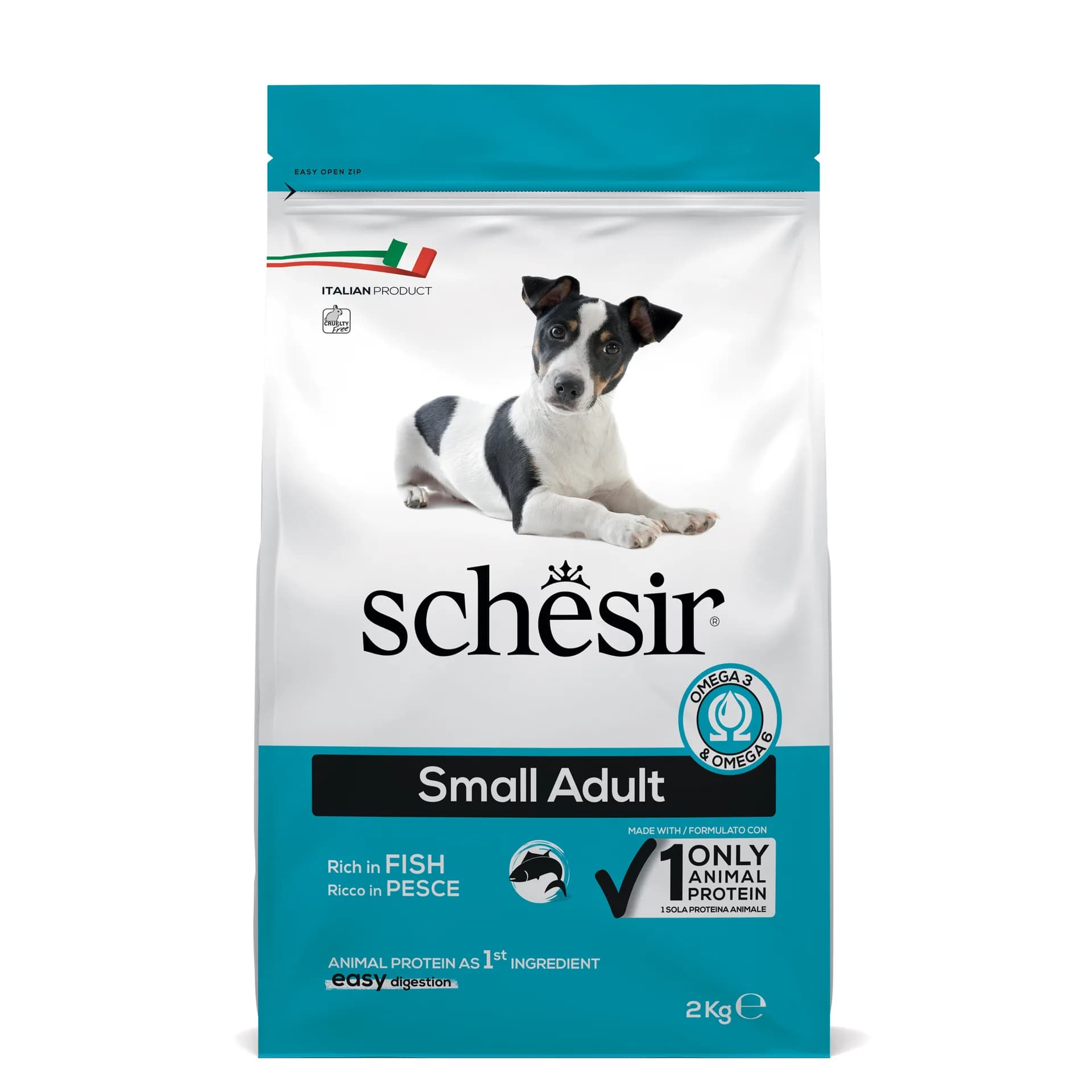 Schesir Original Small Adult Rich In Fish karma sucha z rybą dla dorosłych psów małych ras