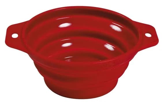 Miska podróżna składana dla psa i kota 0,25 l / Φ 11 cm