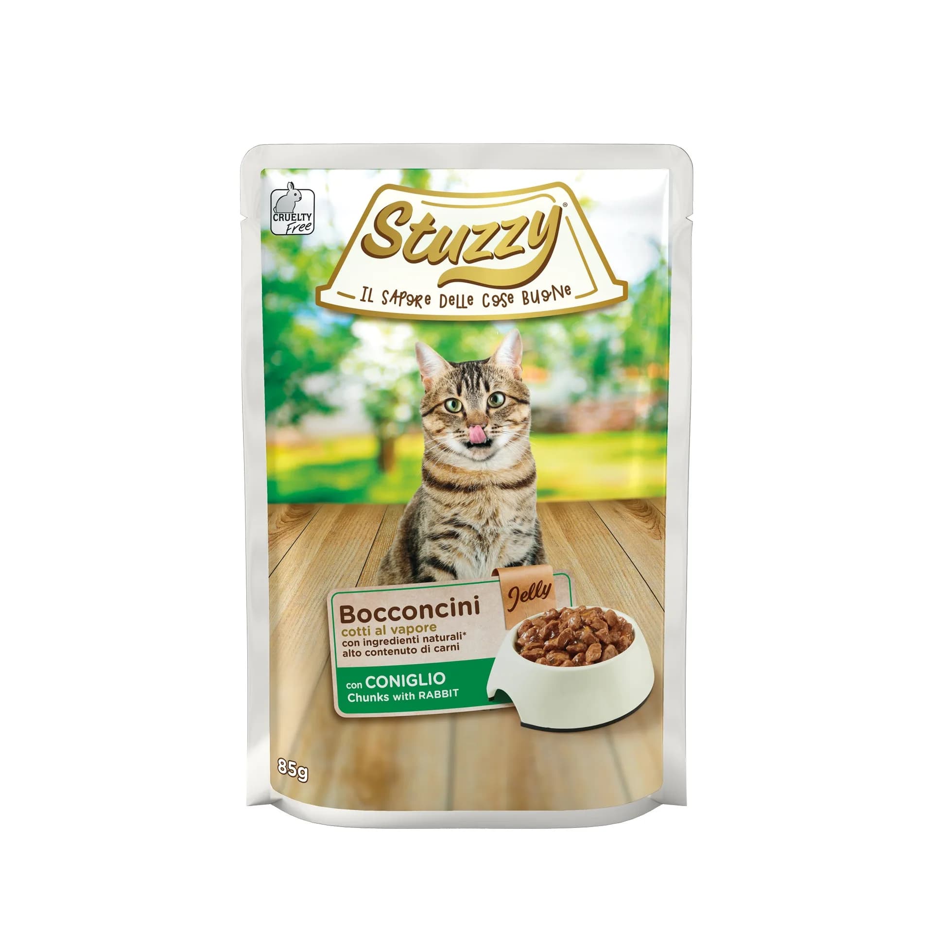 Stuzzy Bocconcini karma mokra dla kota o smaku królik w galarecie 85 g