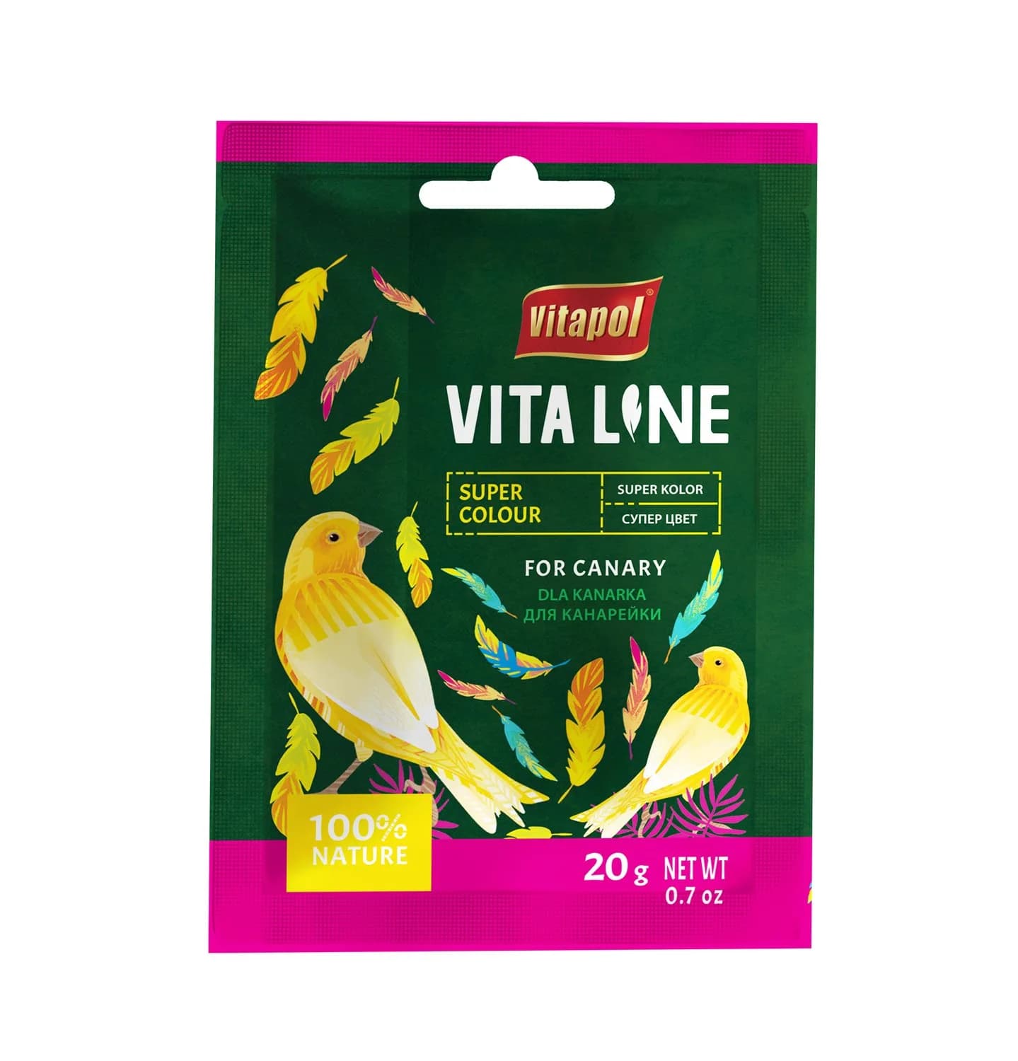 Vitapol VITALINE Super Kolor dla kanarka