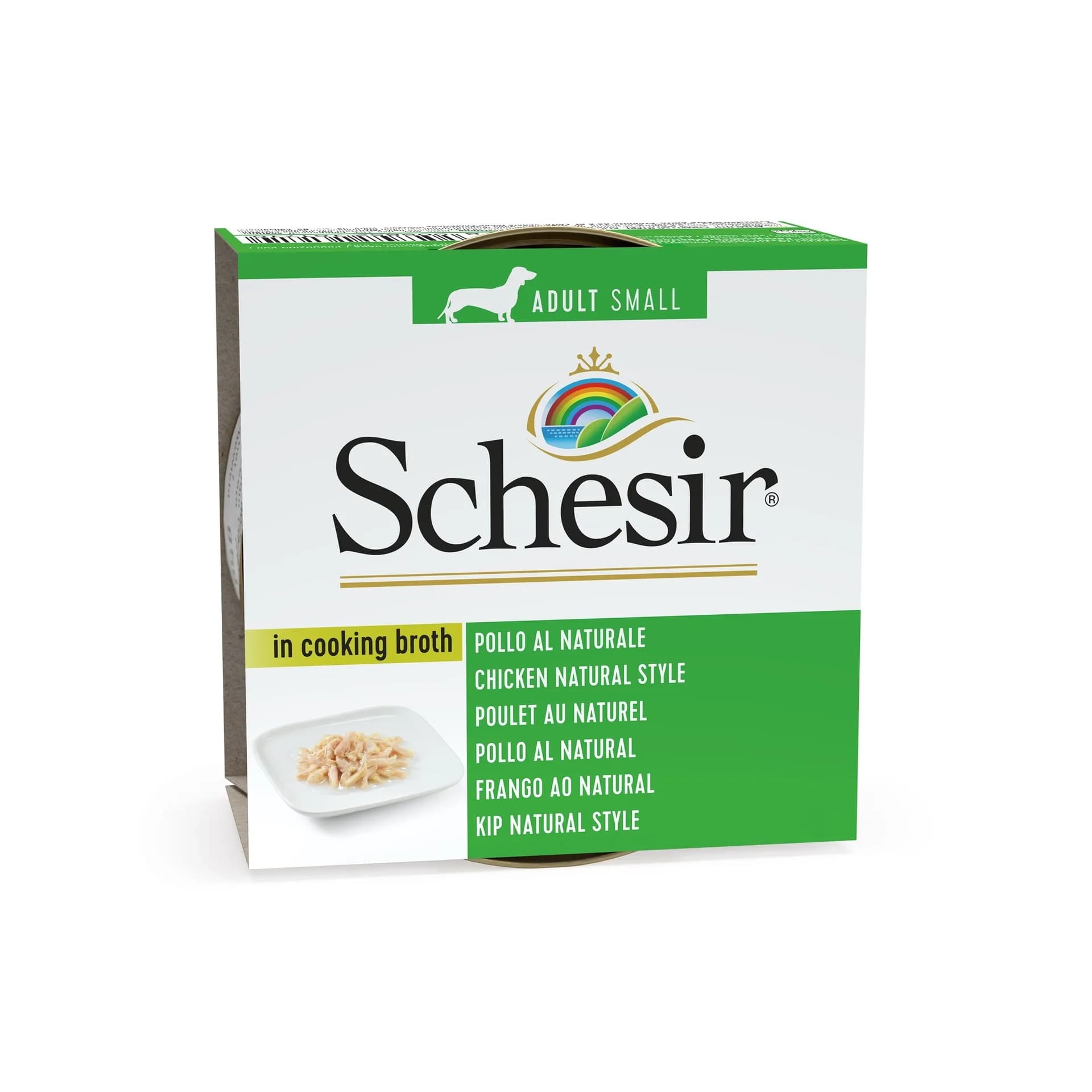 Schesir Karma mokra dla psa kurczak w bulionie 85 g