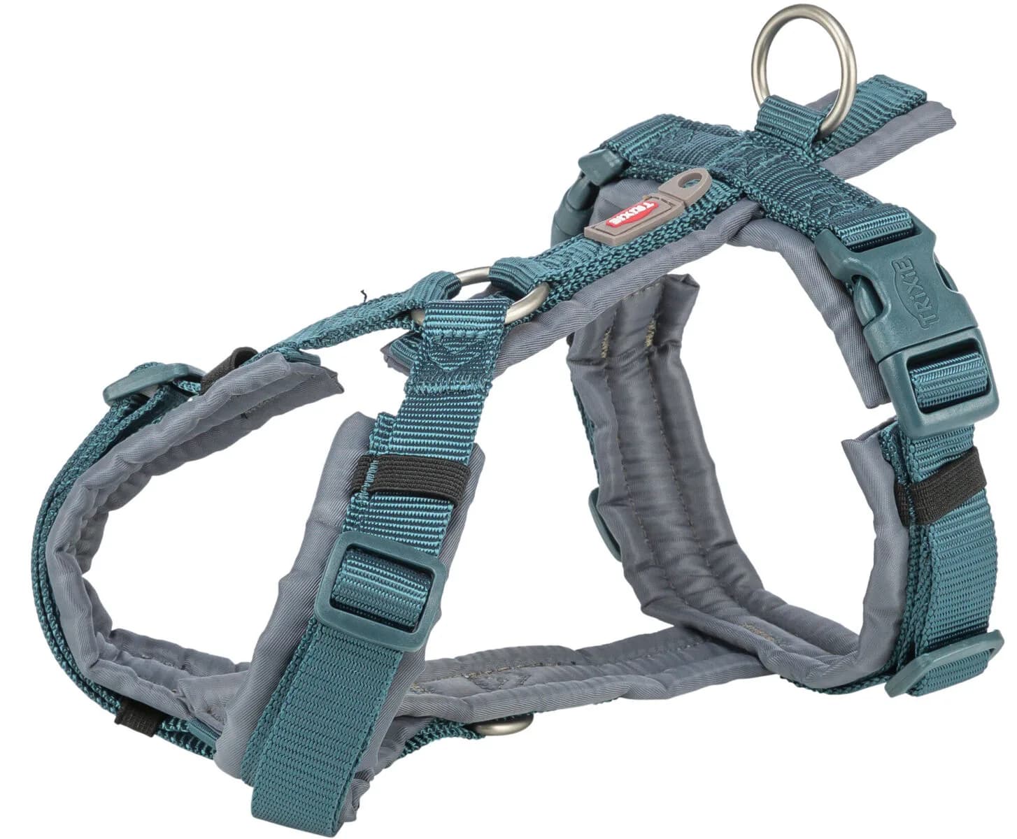 Trixie Premium Trekking szelki dla psa petrol/grafit